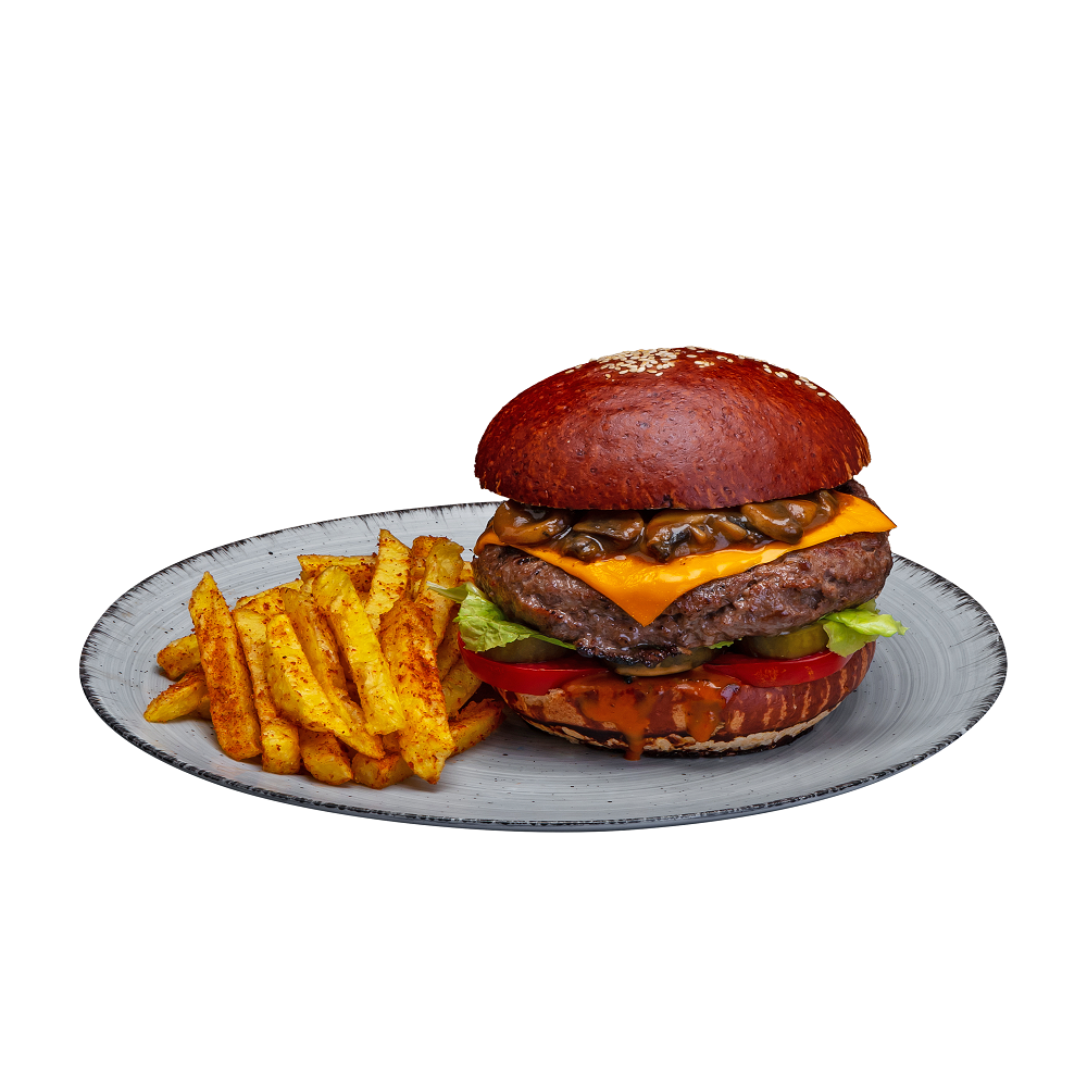 ماشروم برگر